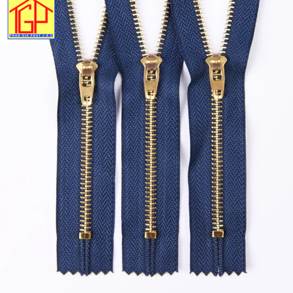 DÂY KHÓA KÉO ĐỒNG SỐ 3 ĐÓNG